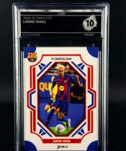 Fotografía de Cromo de fútbol Lamine Yamal Daka ICG GEM MINT 10 · ICG