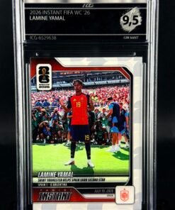 Cromo Lamine Yamal Mundial 2026 Panini Instant ICG 9.5