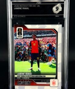 Lamine Yamal FIFA World Cup 2026 Panini Instant ICG 9 MINT