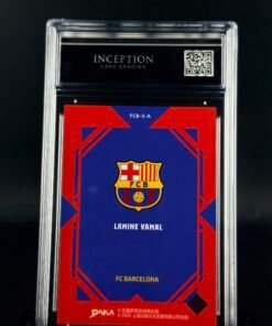 Otra vista de Cromo de fútbol Lamine Yamal Daka ICG GEM MINT 10 · ICG
