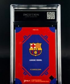 Otra vista de Cromo de fútbol Lamine Yamal Daka ICG GEM MINT 9,5 · ICG