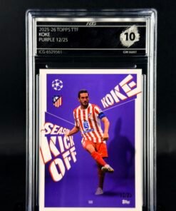 Fotografía de Cromo Koke 12/25 Topps TTF GEM MINT 10 · ICG