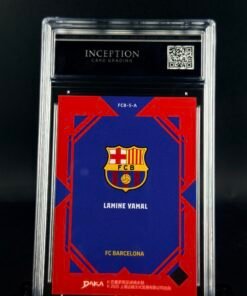 Otra vista de Cromo de fútbol Lamine Yamal Daka ICG GEM MINT 10 · ICG