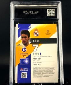 Otra vista de Cromo Raul Gonzalez 15/25 Topps TTF MINT 9 · ICG