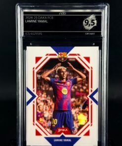Otra vista de Cromo de fútbol Lamine Yamal Daka ICG GEM MINT 9,5 · ICG