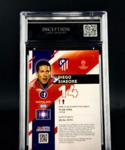Otra vista de Cromo Diego Simeone Topps TTF MINT 9 · ICG